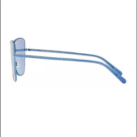 Dolce&Gabbana Minimalist Sunglasses Blue XLarge Frame Full Rim Blue Lens Simple - Picture 6 of 9